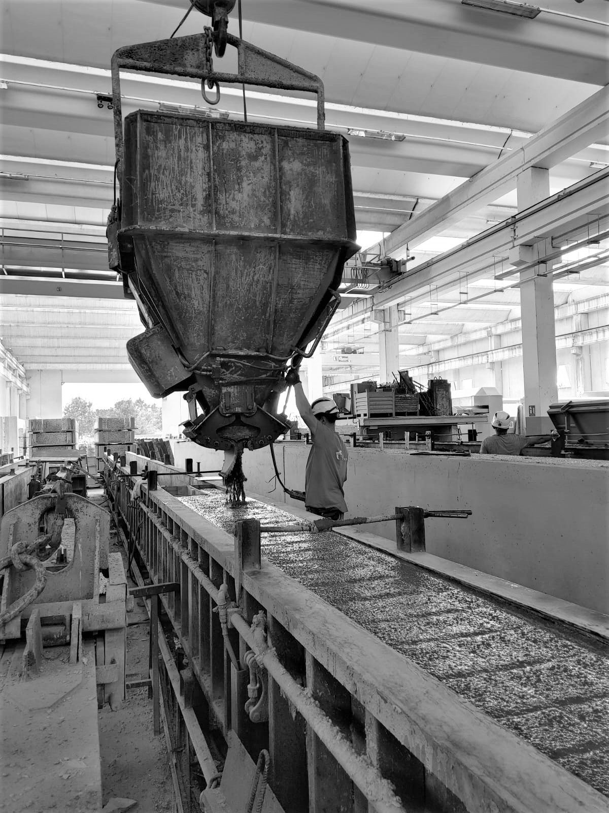 Stabilimento produzione prefabbricati