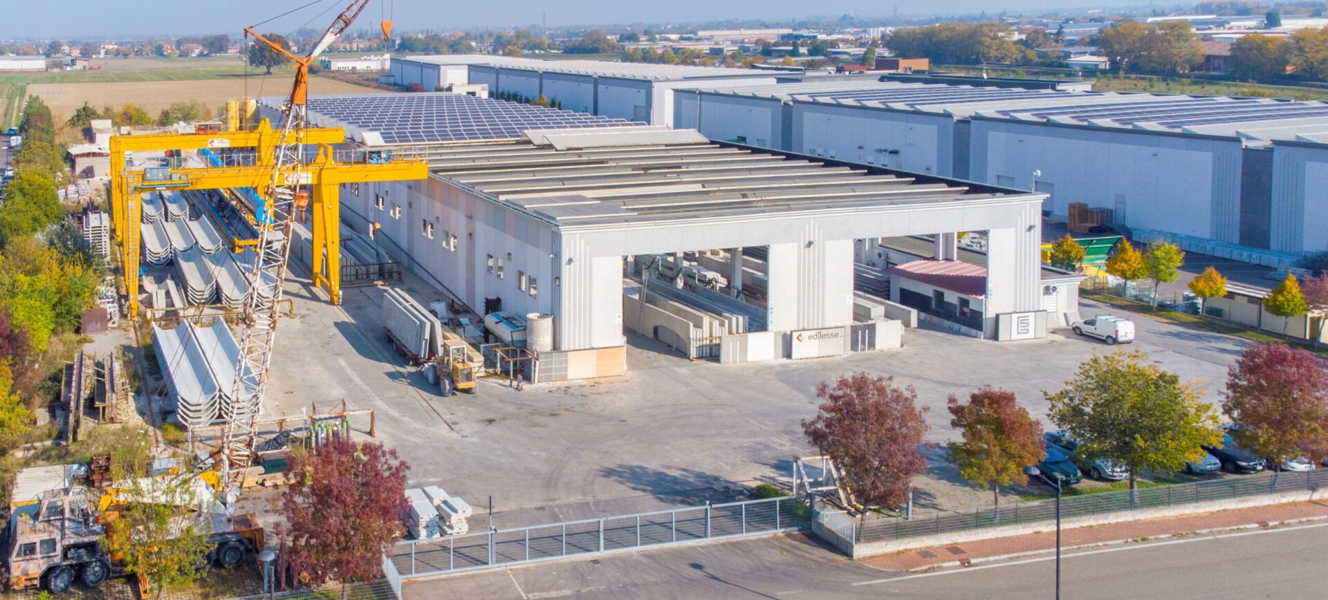 Stabilimento produzione prefabbricati